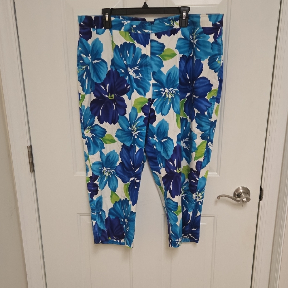Floral Blue Bottoms